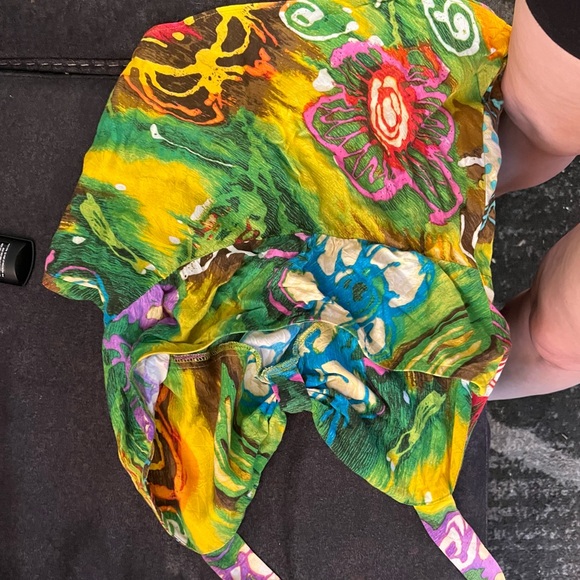 Jams world small halter top women’s tropical Hawaii shirt - Picture 8 of 9